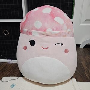Pink Mushroom Squishmallows